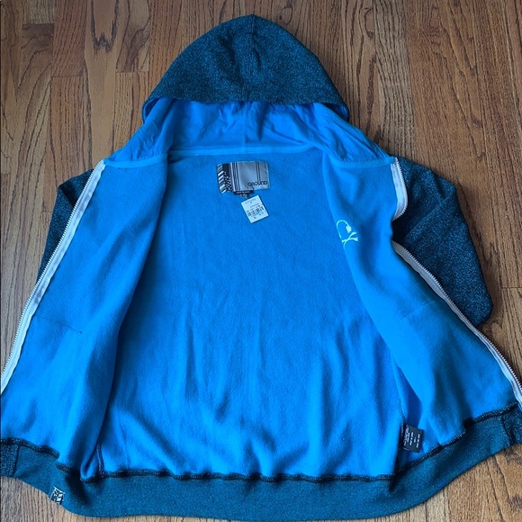NWT Ground Level Fleece Lined Full Zip Hoodie - Picture 7 of 8